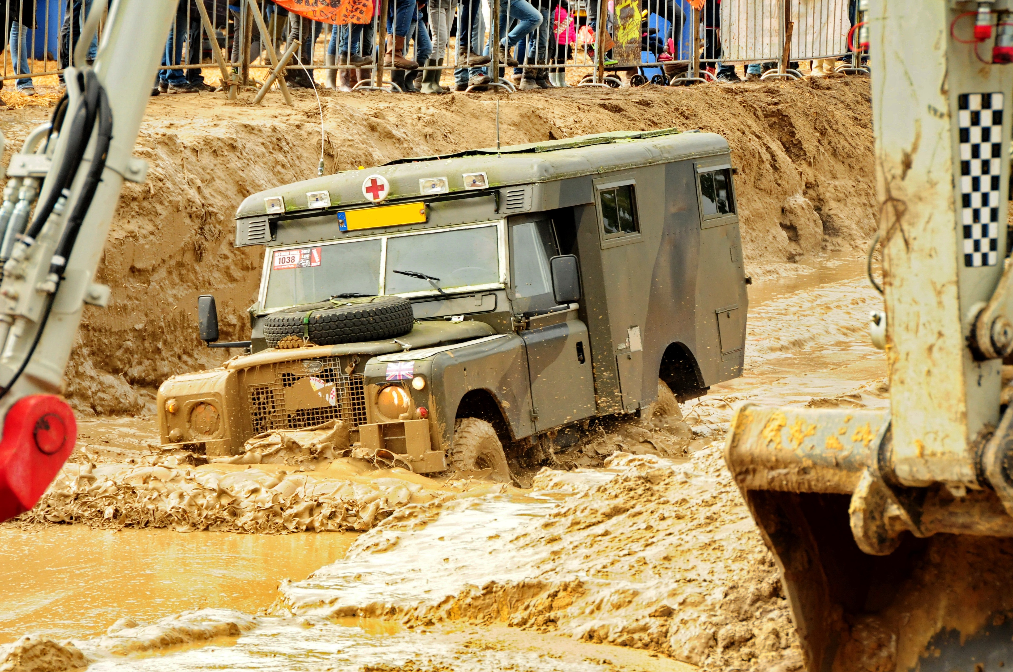 Land Rover Ambulance offroad